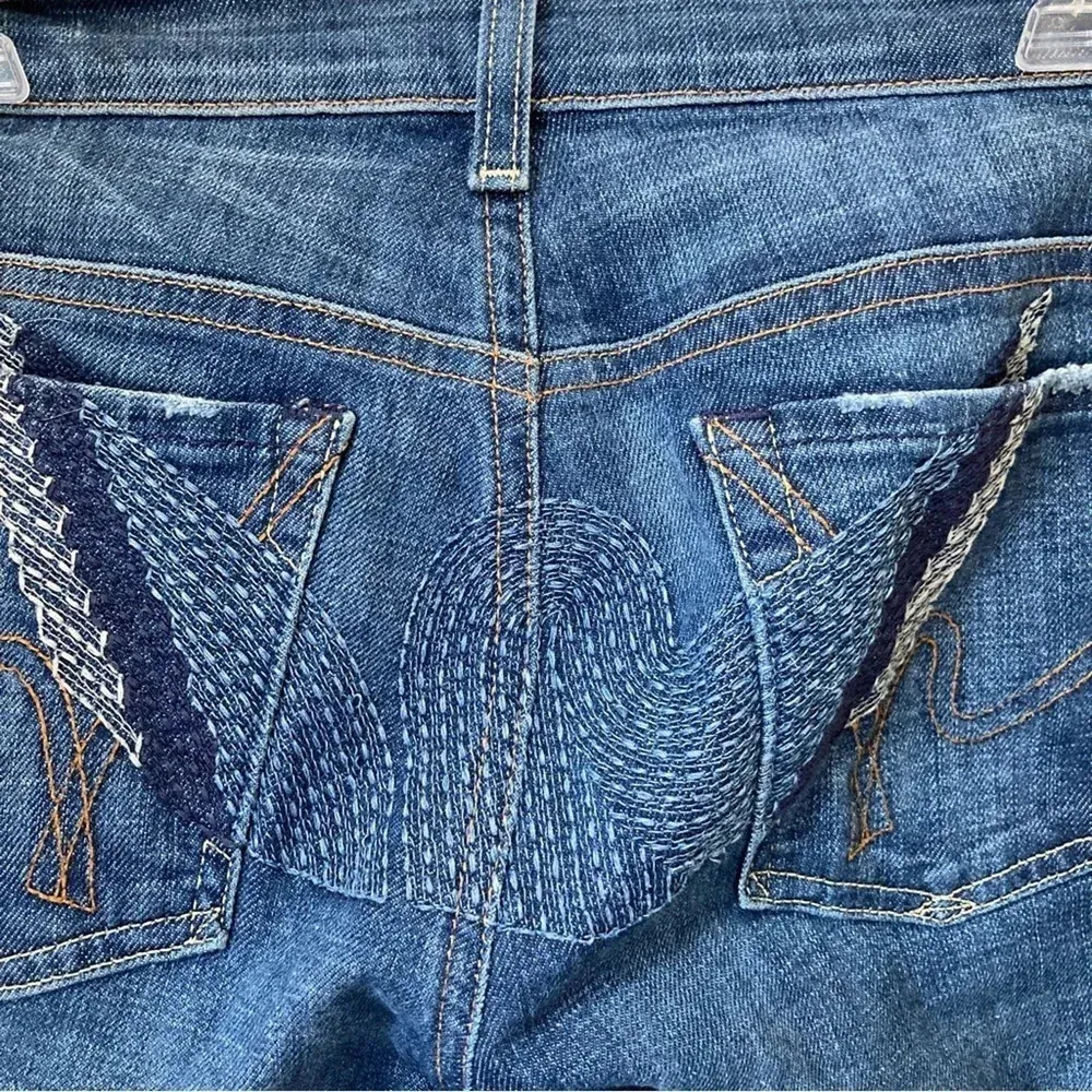 CITIZENS OF HUMANITY Big Sur Stretch Low Waist Flare Jeans #092 - Image 6