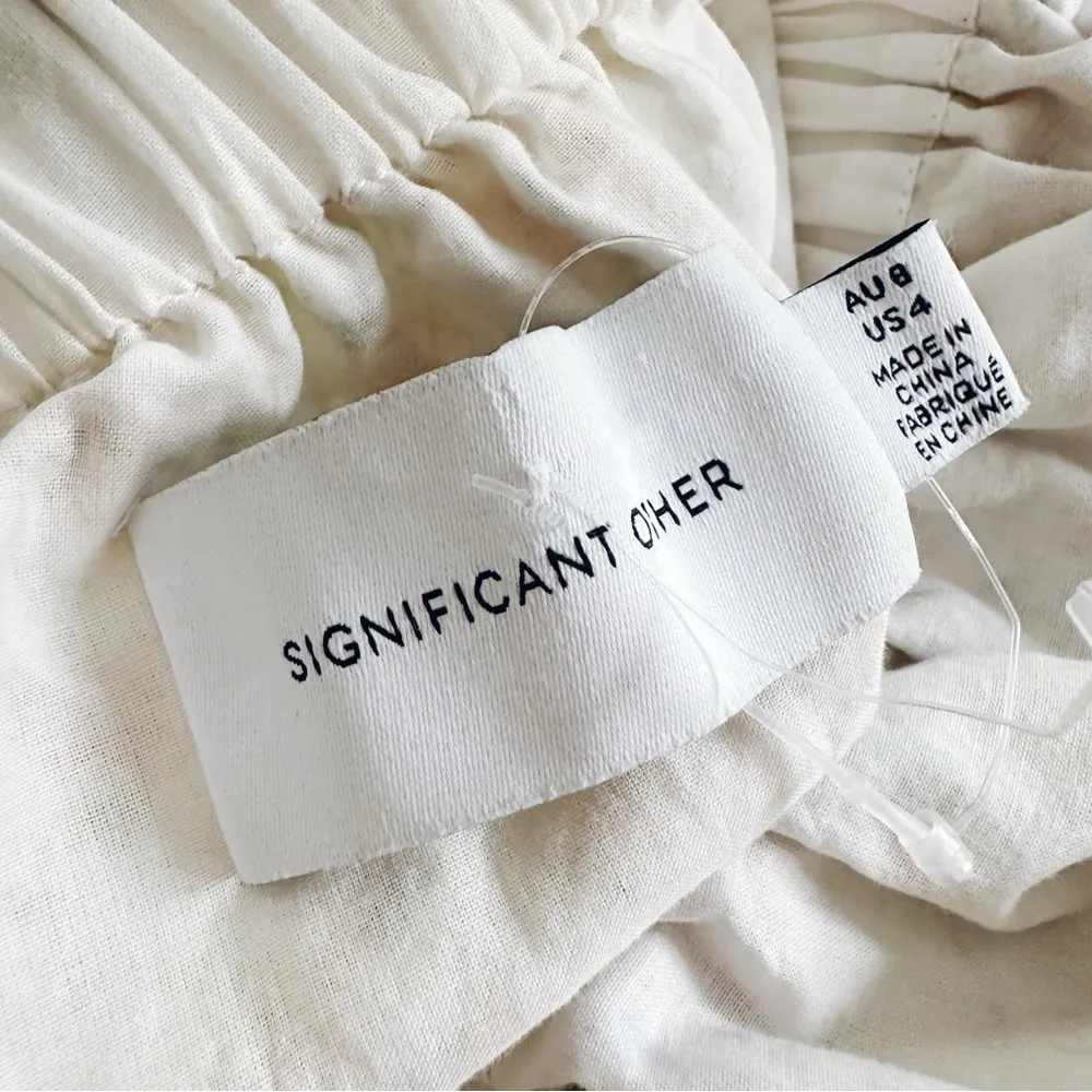 NEW Significant Other Cara Floral Halter Dress Rosale Print Yellow Size 4 - Image 15