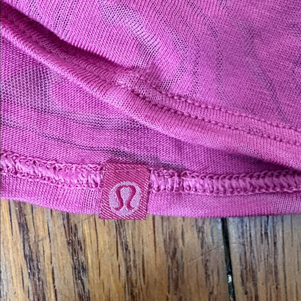 Lululemon Lululemon Crescent Tee *Veil Pink Lychee‎ size 4 - Image 6