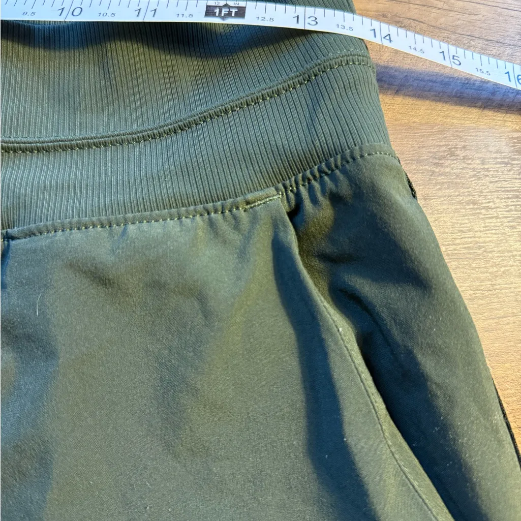 Athleta Brooklyn Ankle Pant - Army Green Size 10 Inseam 26” - Image 9