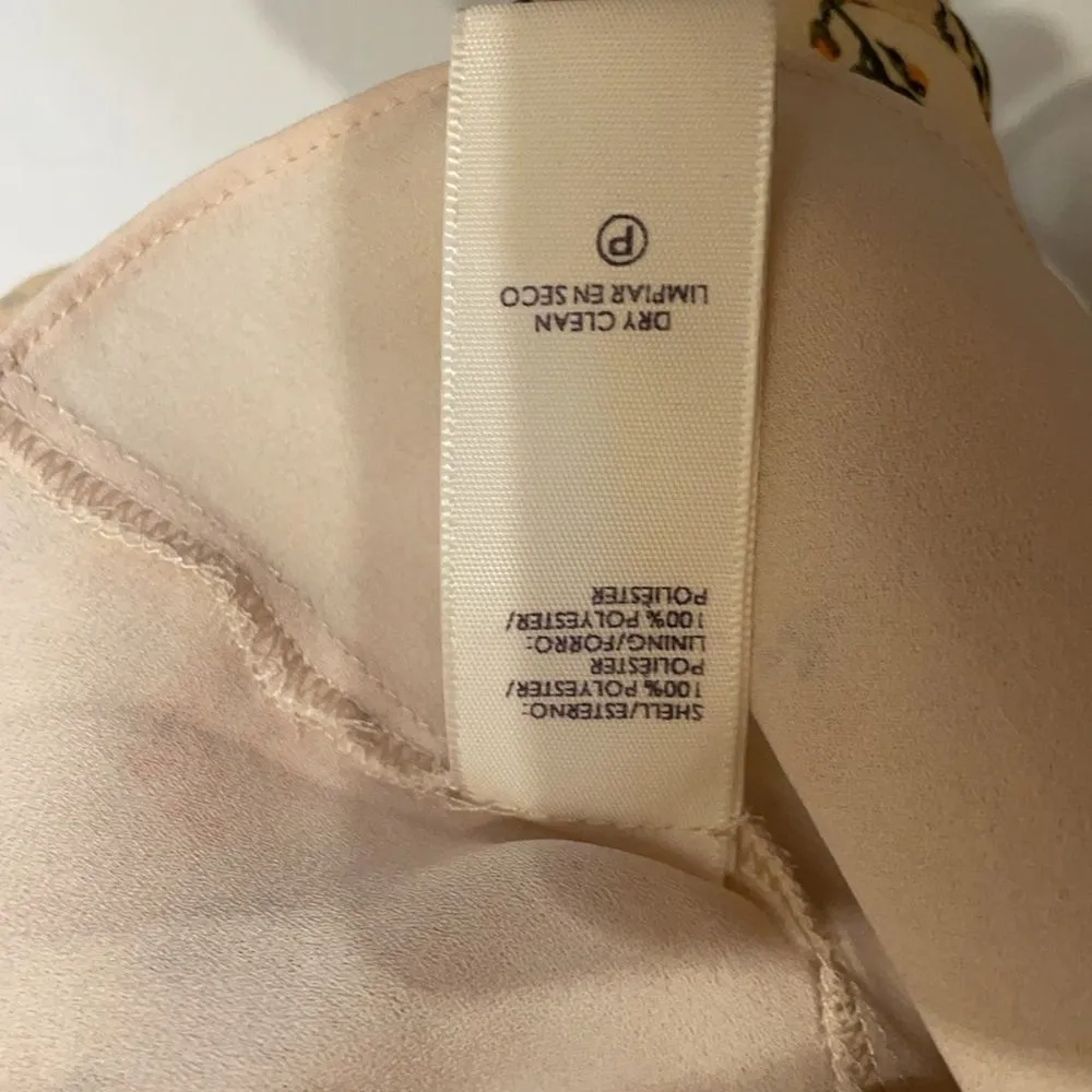 Rebecca Minkoff Alexis Peach Floral Tiered Tank Top - Image 6