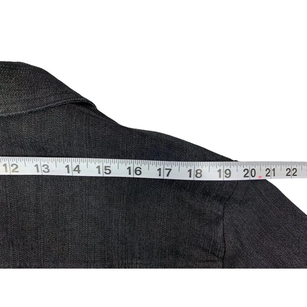 Allison Daley Women's Key Core Basic's Black Denim Jacket - Image 4