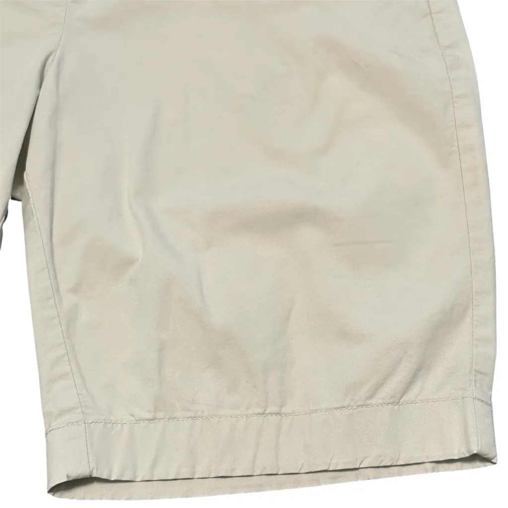 Vineyard Vines Preppy Bermuda Light Khaki Cotton Blend Shorts Womens Size 10 - Image 8