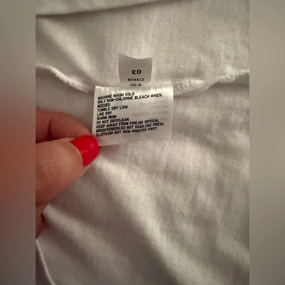 UT Uniqlo X Disney Dumbo Ladies XL White Short Sleeve T-Shirt - Image 8