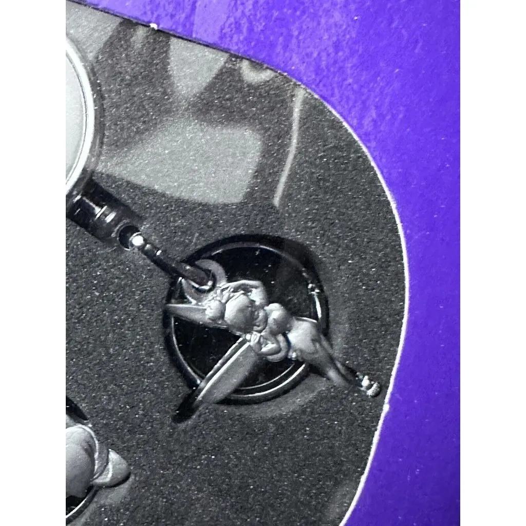 Disney 75 Years Of Love And Laughter Metal Keychain Dumbo, Tinkerbell, Cheshire - Image 5