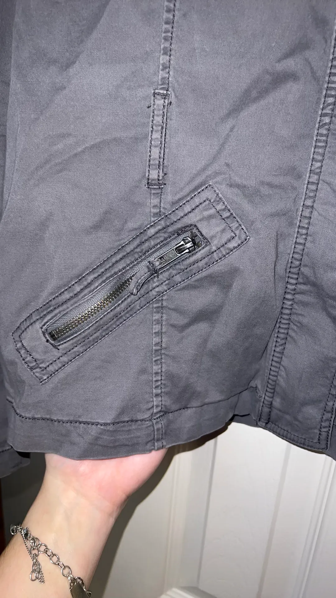 Military Grey Jacket - Image 4