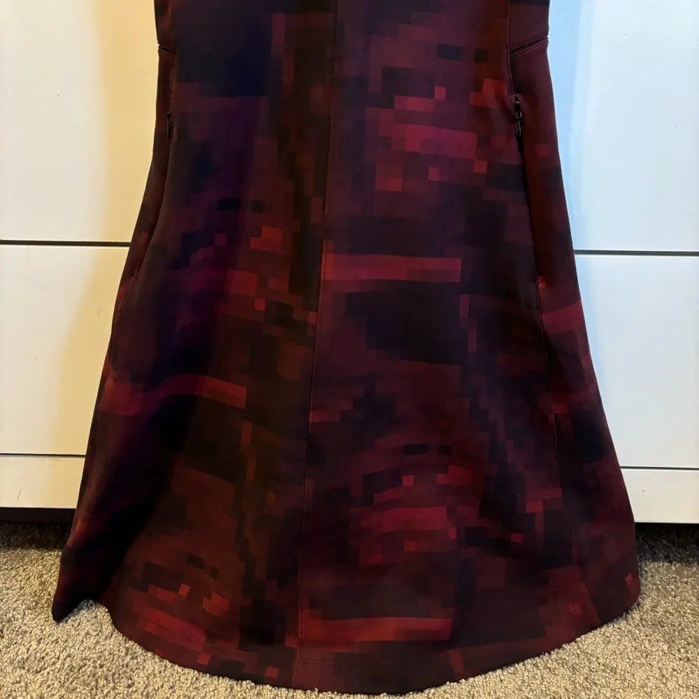 Lululemon & Go Til Dawn Dress Red & Black Dress - Image 7