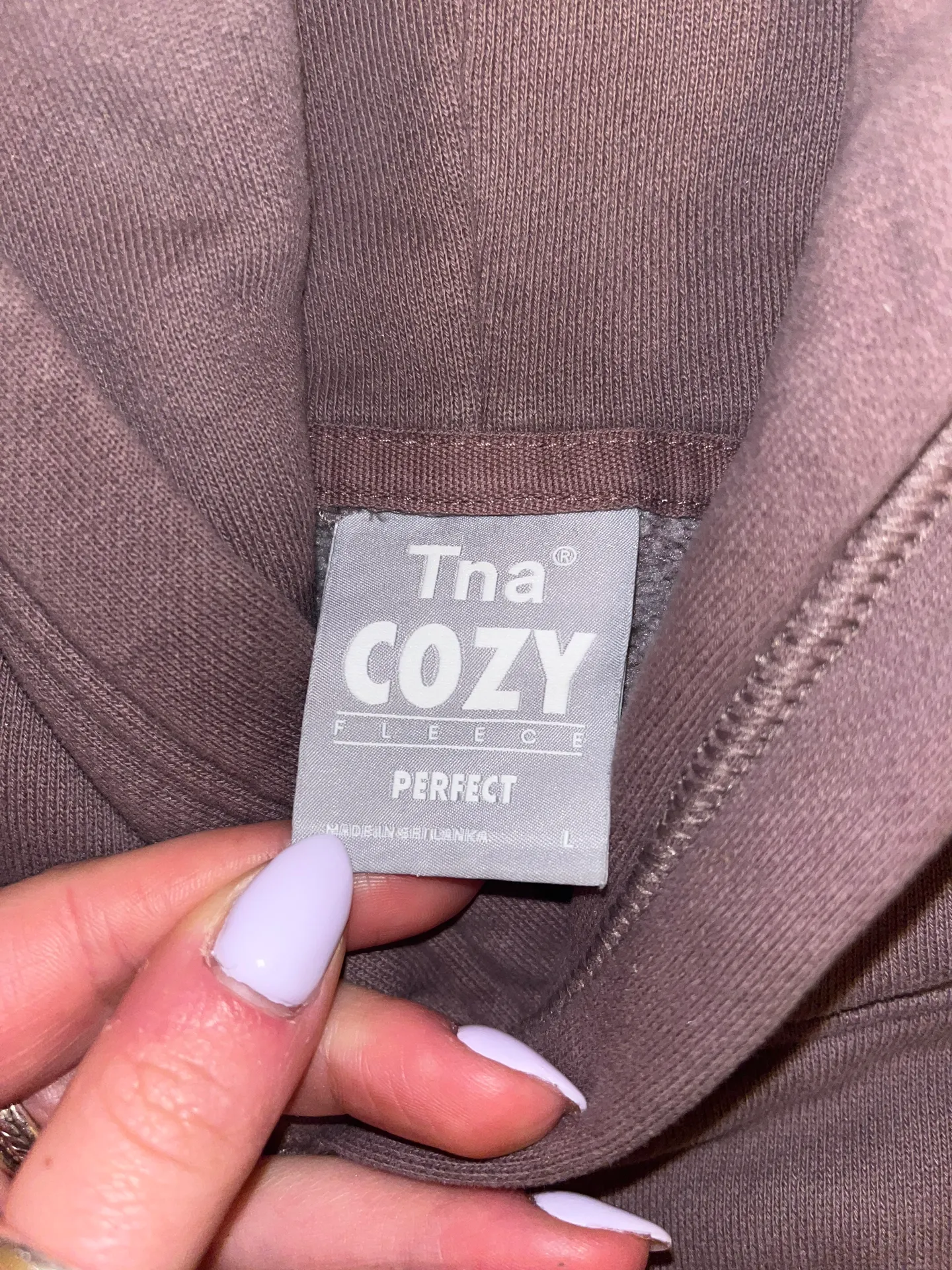 TNA cozy Fleece Sweatset - Image 2