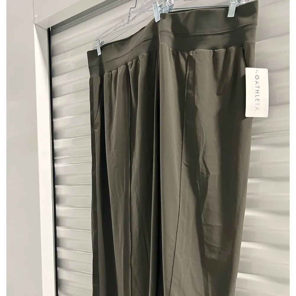 NWT Athleta Nolita Wide Leg Joggers 26 - Image 8