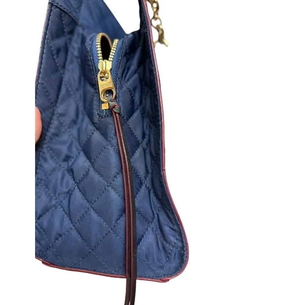 MZ Wallace Quilted Bag Leather Trim and Pouch - Image 9