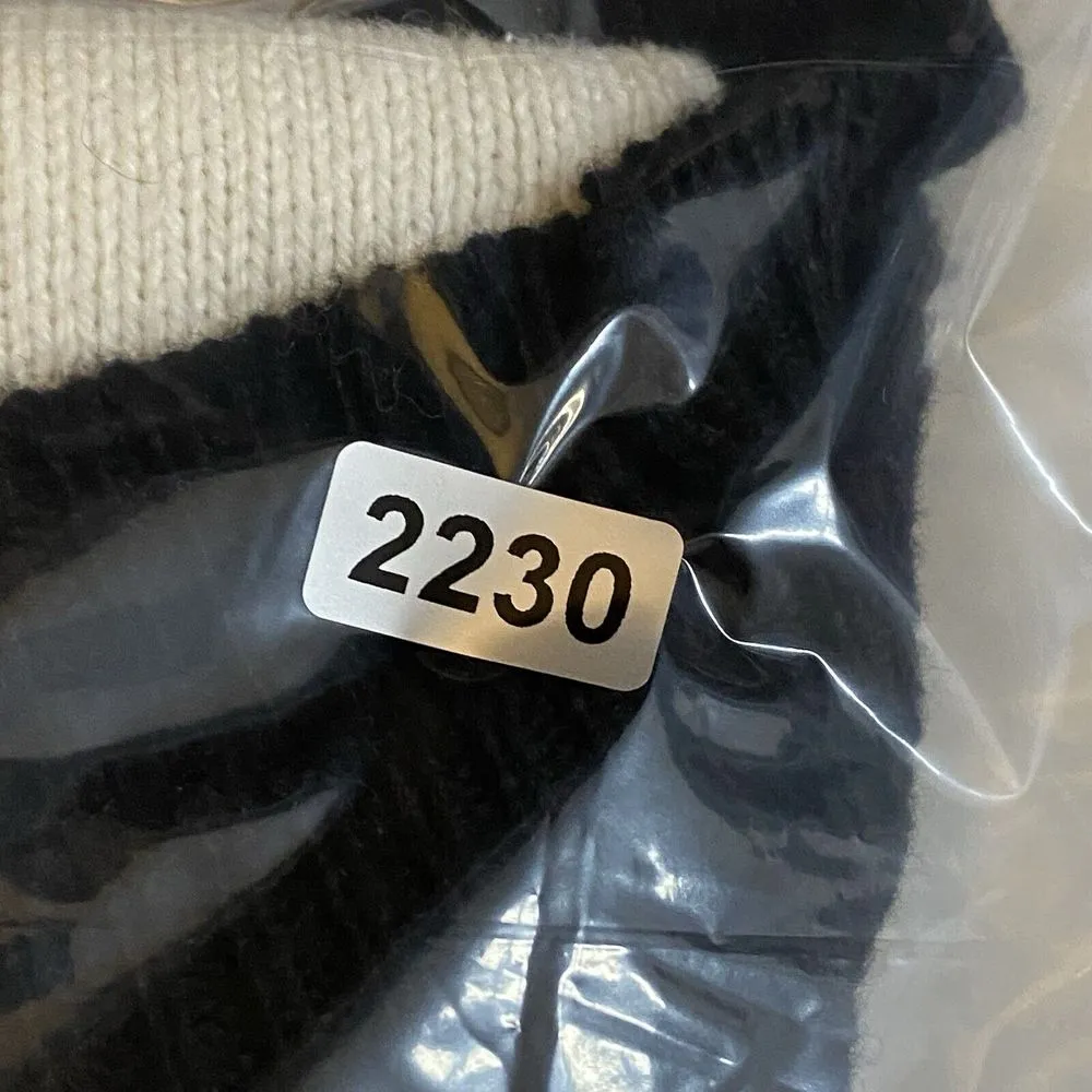 Talbots Sweater Womens Large Ivory Fair Isle Ski Pullover Long‎ Sleeve - Image 9