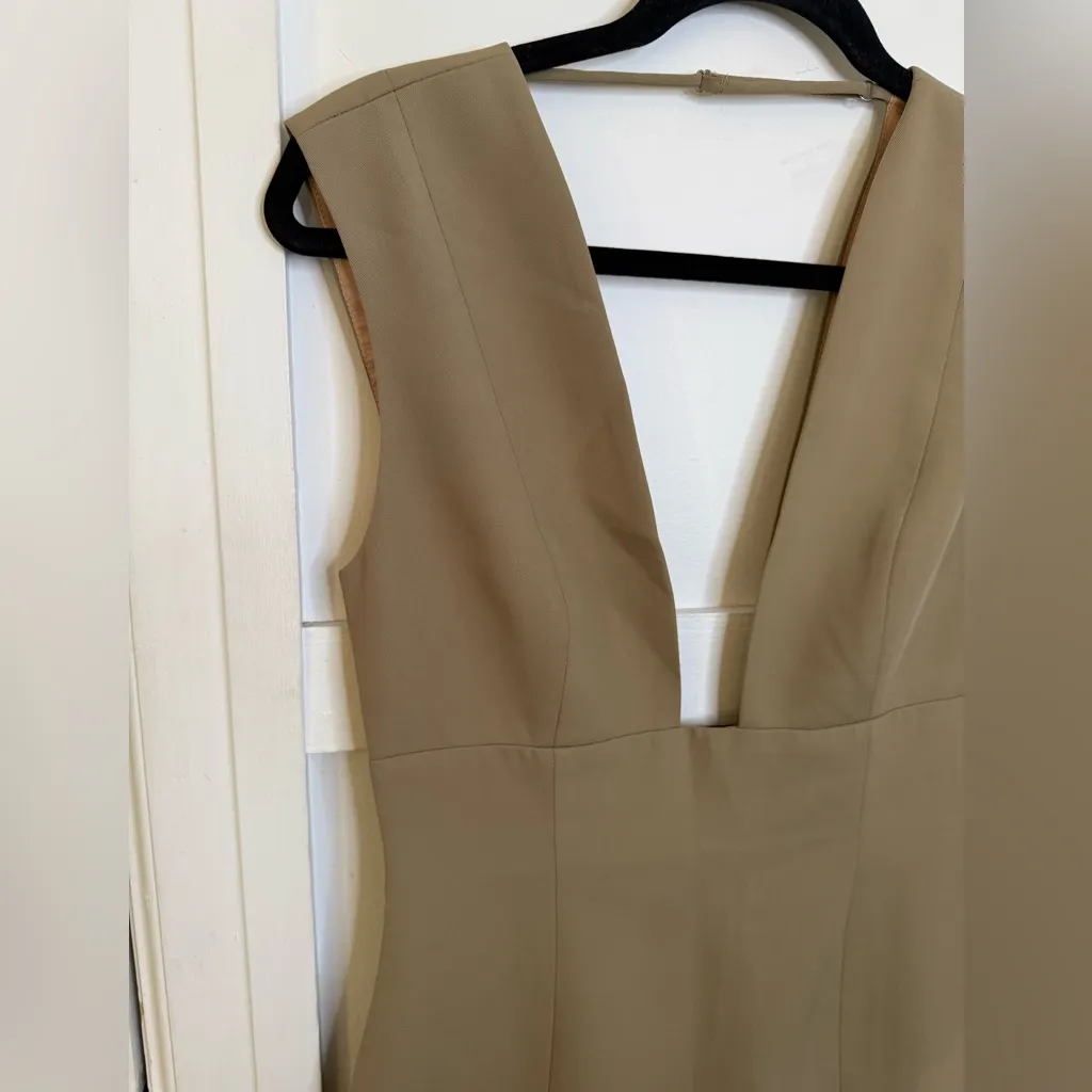 Nwt L’Academie Orlie Khaki Mini Dress - Image 6