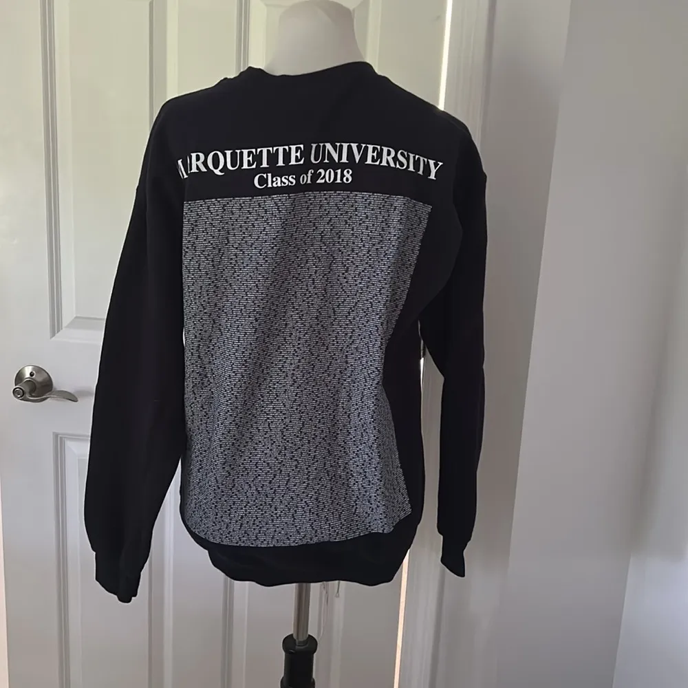 Marquette University Class of 2018 Navy Blue Crewneck Sweatshirt - Image 3