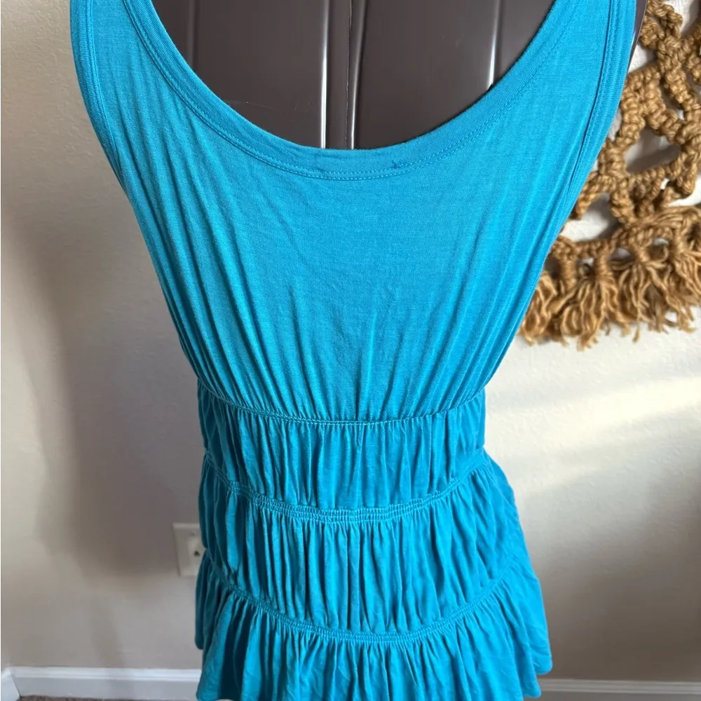 Gathered Top Sleeveless Tank Top Size L Size L - Image 2
