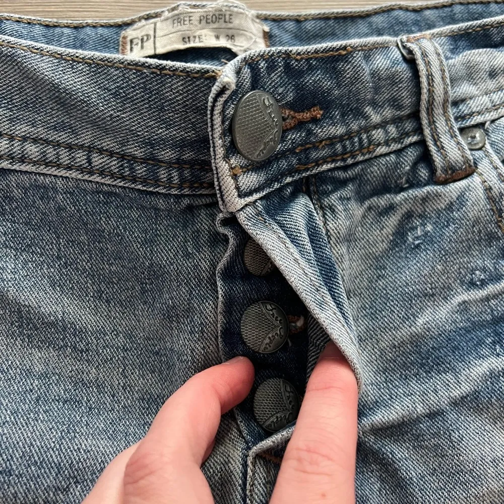 FREE PEOPLE jean shorts - Image 5