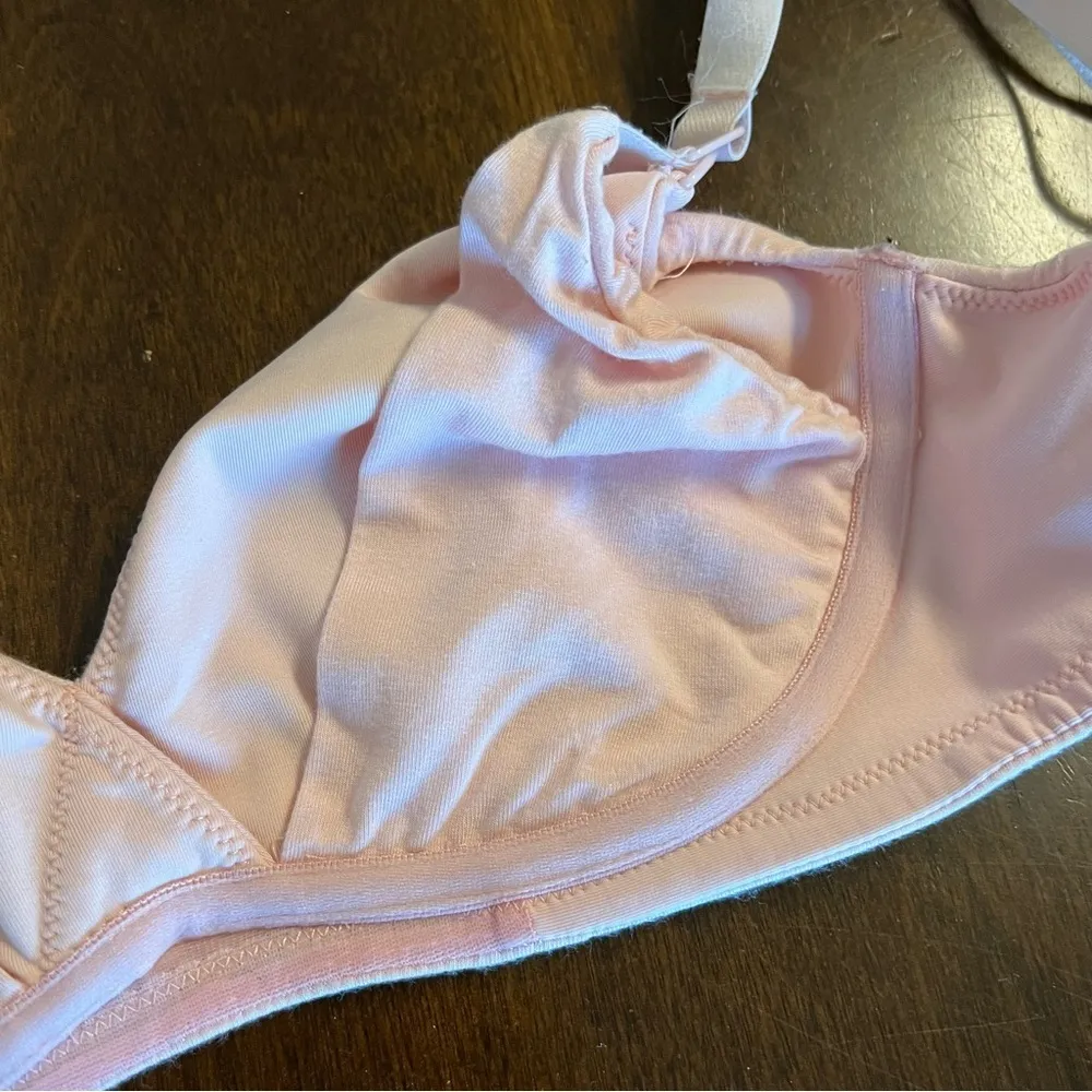 Cosabella  Light Pink Nursing Bra No Wire T91C01351 Small - Image 3