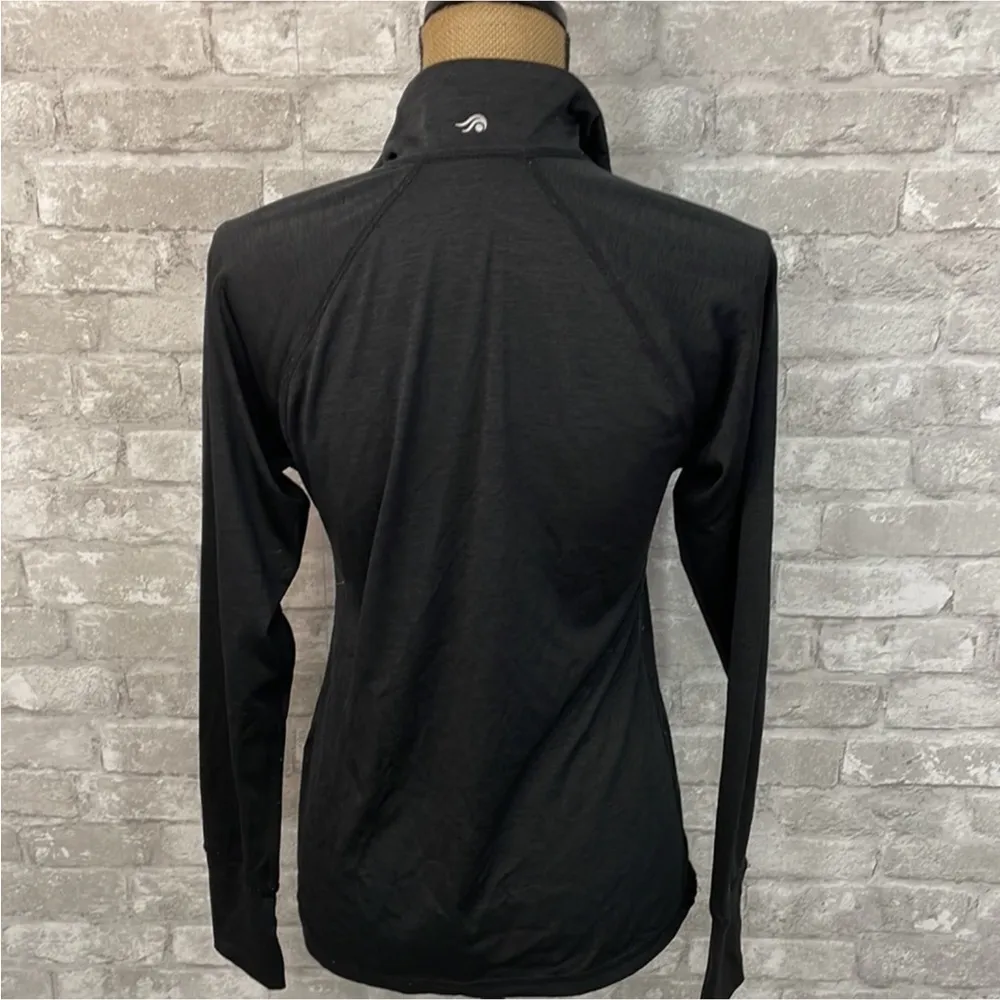 Ideology black half zip pullover - Image 3