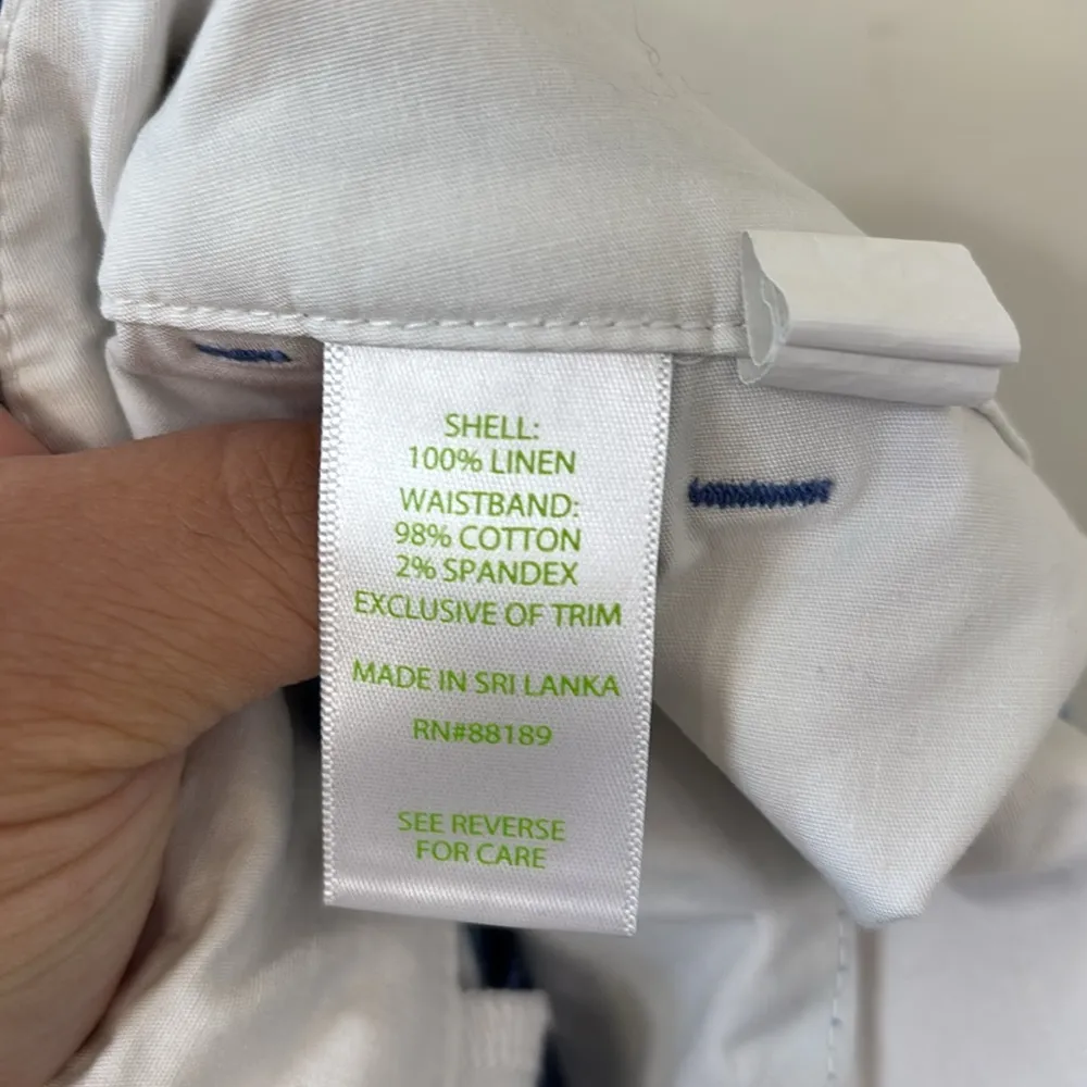 Lilly Pulitzer The Jayne Stretch Short 7” Inseam Deep Indigo Joy Ride Size 4 - Image 10