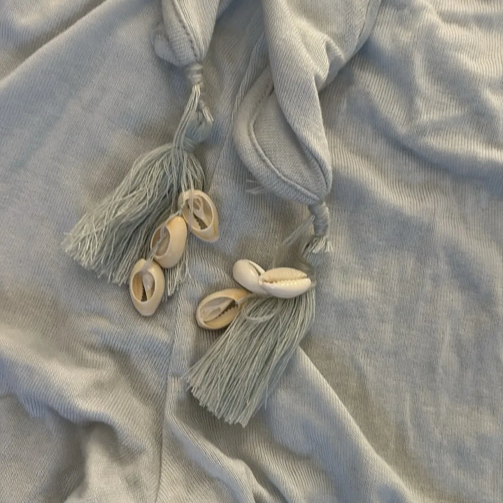 Intimately Free People Beach Party Pants Beach Cover Alabaster medium - Image 5