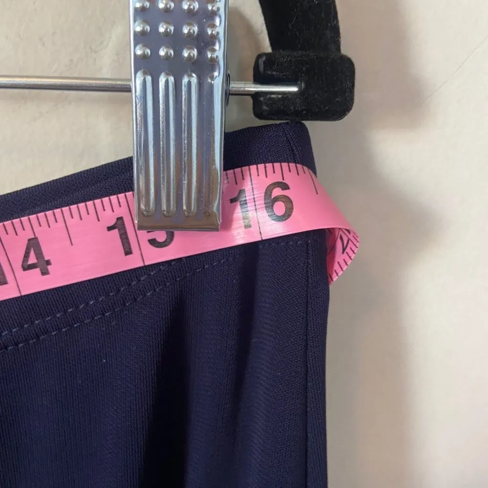 Lauren Ralph Lauren Navy Blue Skirt and Tank Top 2 Piece Set Co-Ord Medium - Image 7