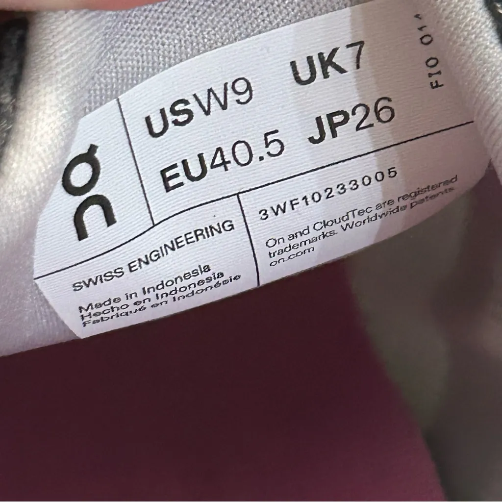 ON CLOUDSURFER green athletic training running lace up shoes sneakers sz 9 new - Image 3