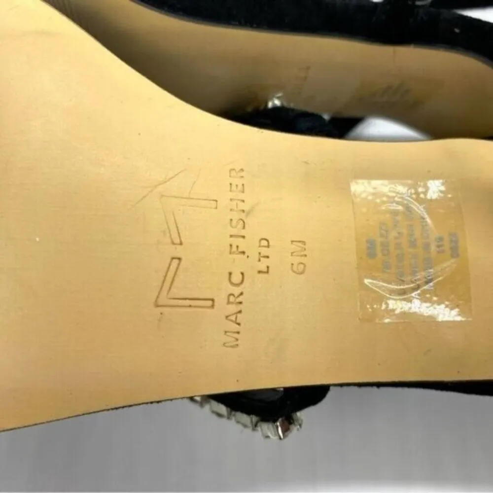 Marc Fisher Women's Dezzi Embellished Strappy High Heel Sandals Size 6 New - Image 10