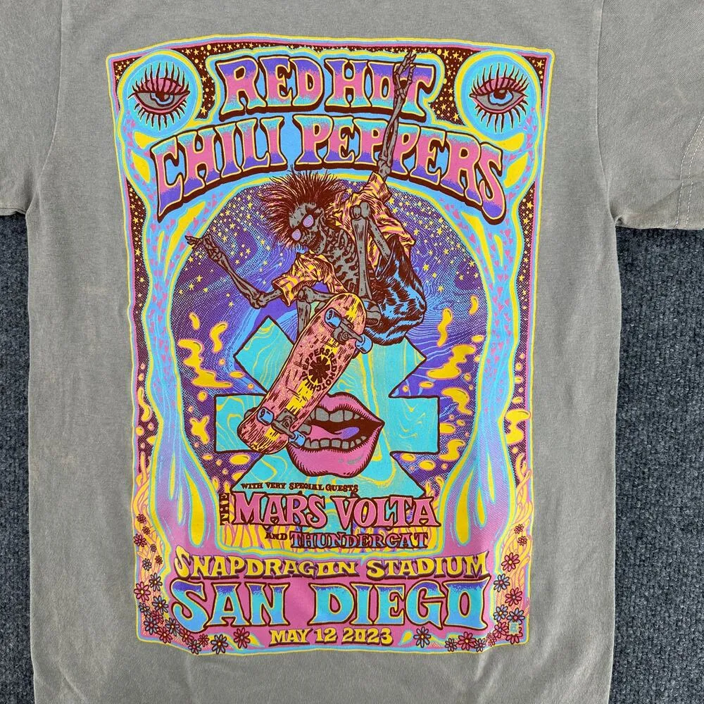 Red Hot Chili Peppers Graphic Print T - Image 5