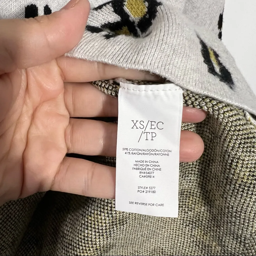 Cabi Kiki Cardigan Leopard‎ Print Cardigan Style 5277 Size XS - Image 6