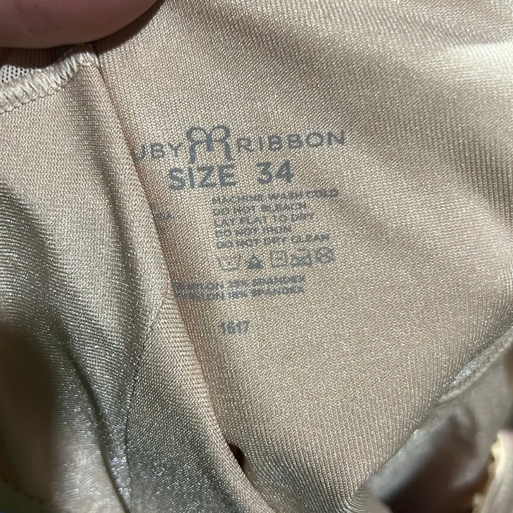 Ruby Ribbon Nude Cami - Image 7