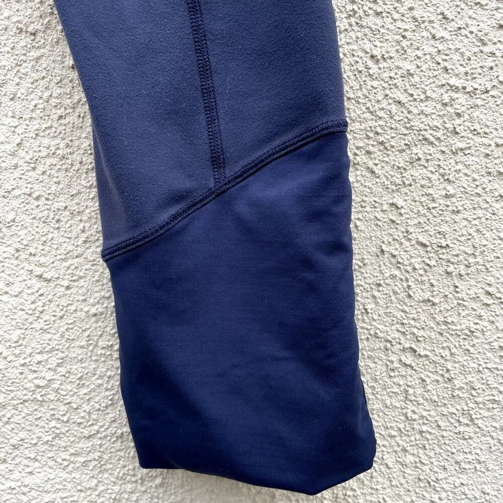 Lululemon Practice Daily Crops Leggings 8 Inkwell Blue - Image 8