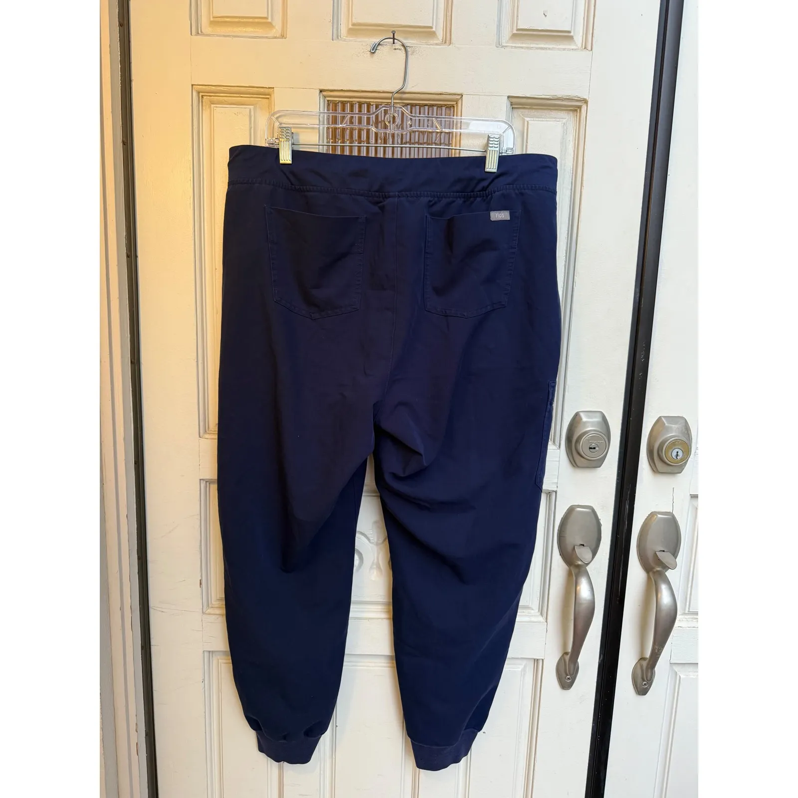 FIGS Technical Collection Navy Blue Zamora Jogger Scrub Pants Womens Size XL - Image 2