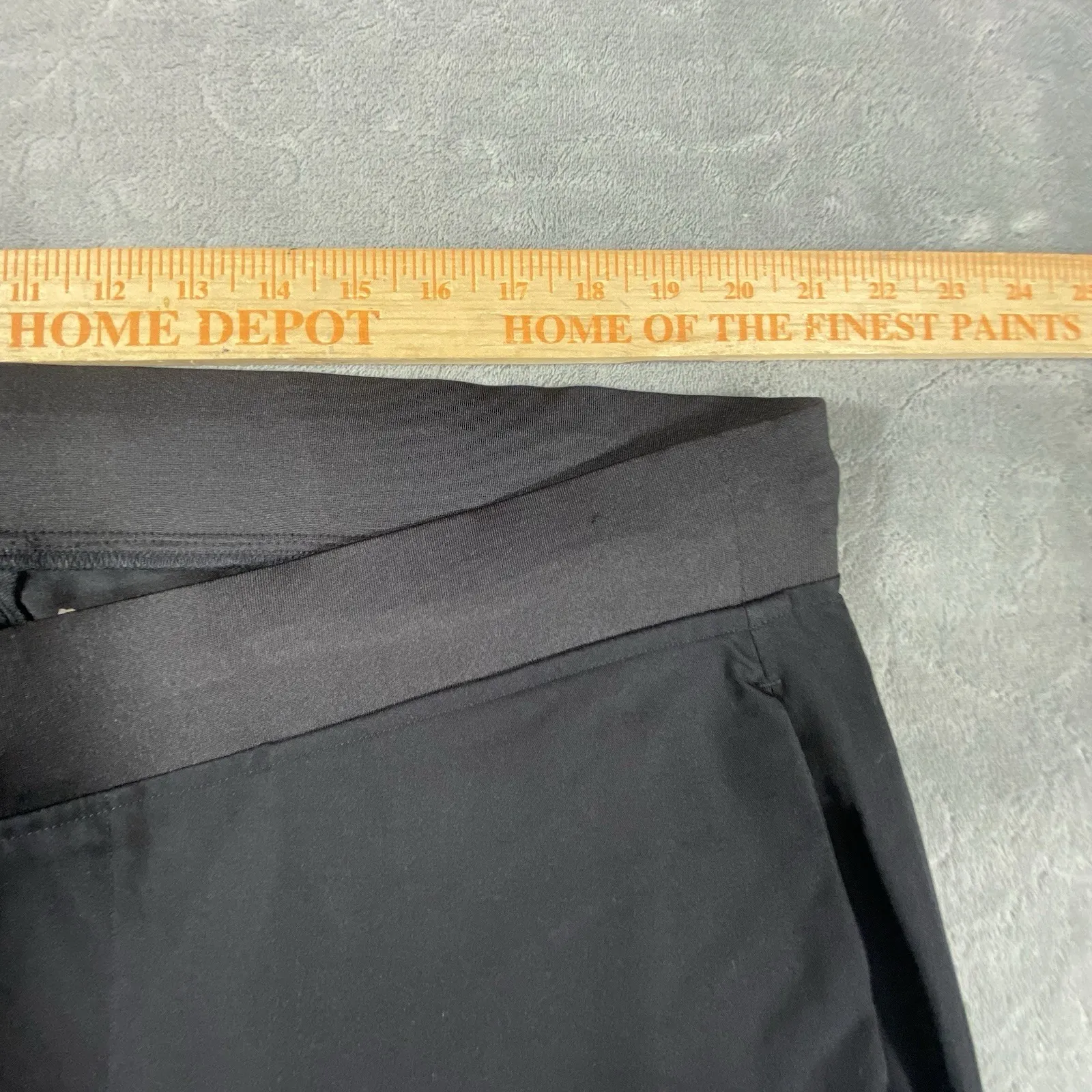 Mandala Womens Size 2XL Scrub Pants Black High Rise Stretch Pockets Tapered NWT - Image 11