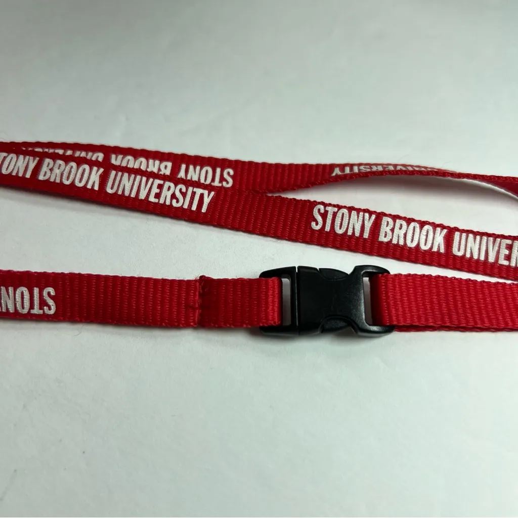 Stony Brook University Red Lanyard - Image 3