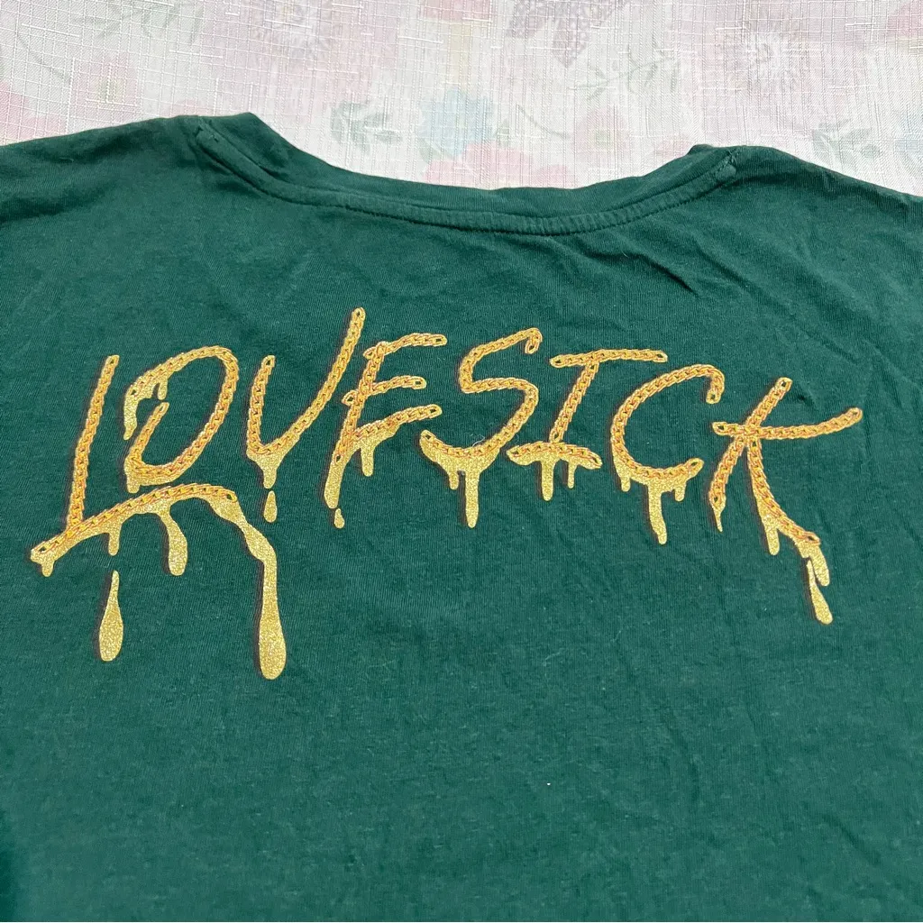 Guess Lovesick Girl Embroidered Graphic T-Shirt : :Box 0011::A - Image 6