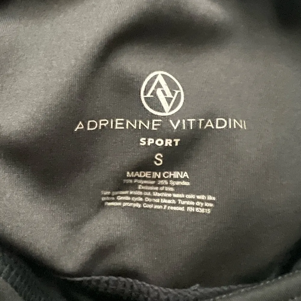Adrienne Vittadini Black Athletic Leggings Size S - Image 3