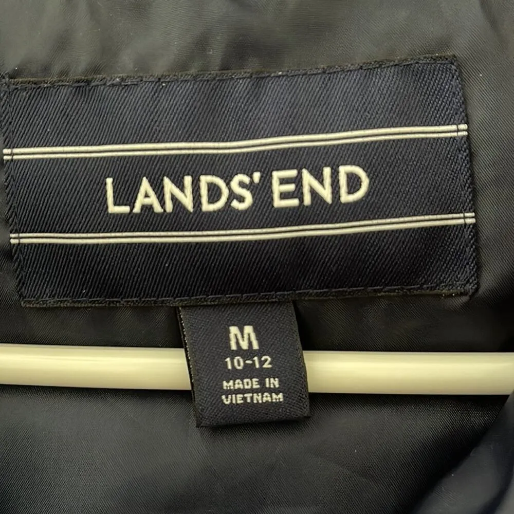 Lands’ End Plaid Puffer Vest - Image 3