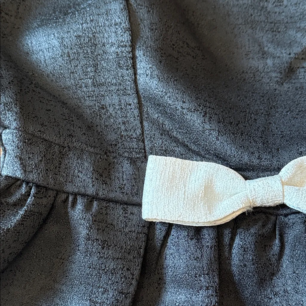 ALTAR'D STATE Black Strapless Mini Dress with Bow NWT Size Small - Image 6