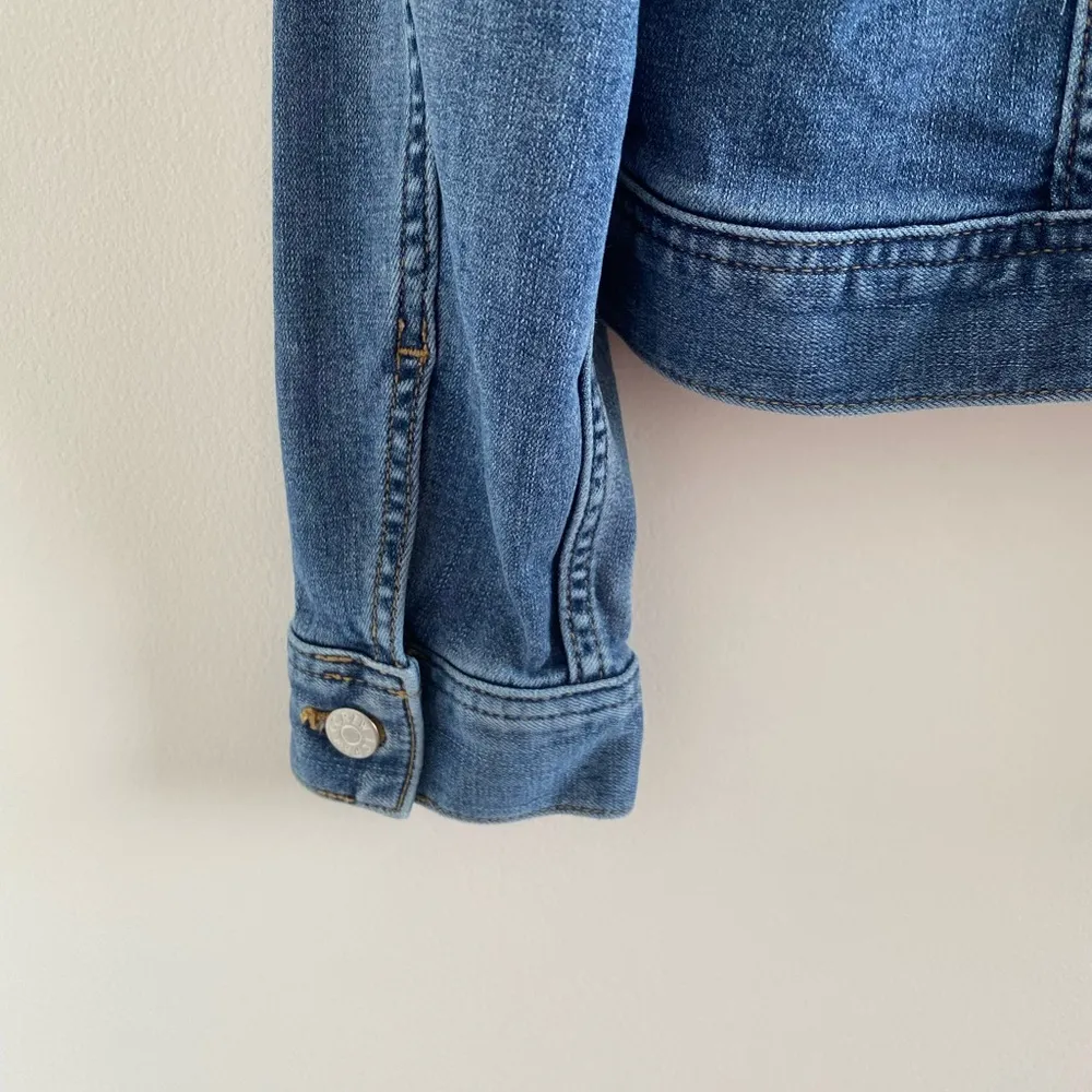 J. Crew Factory Blue Jean Jacket Size Small - Image 10