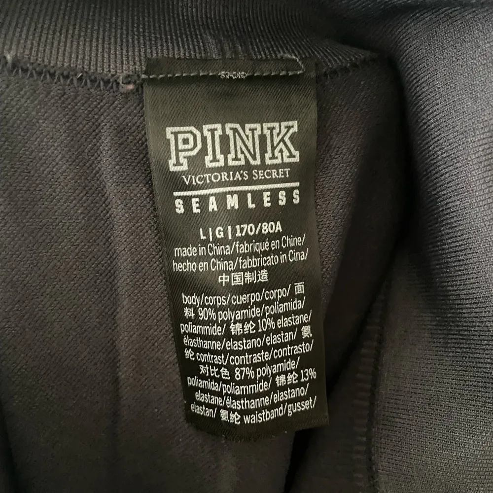 PINK by Victoria’s Secret Seamless Black Acid Wash Leggings - Image 3