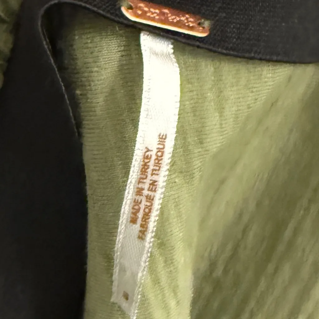 FREE PEOPLE Women’s Olive Green Corduroy Camden Mini Skirt Size S - Image 3