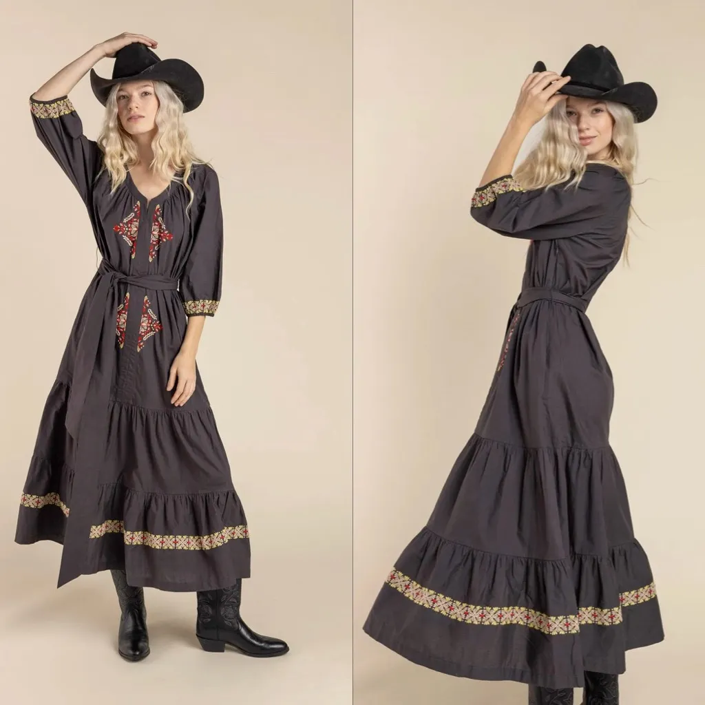 sendero provisions co mariana new nwt western dress Black Size M - Image 2