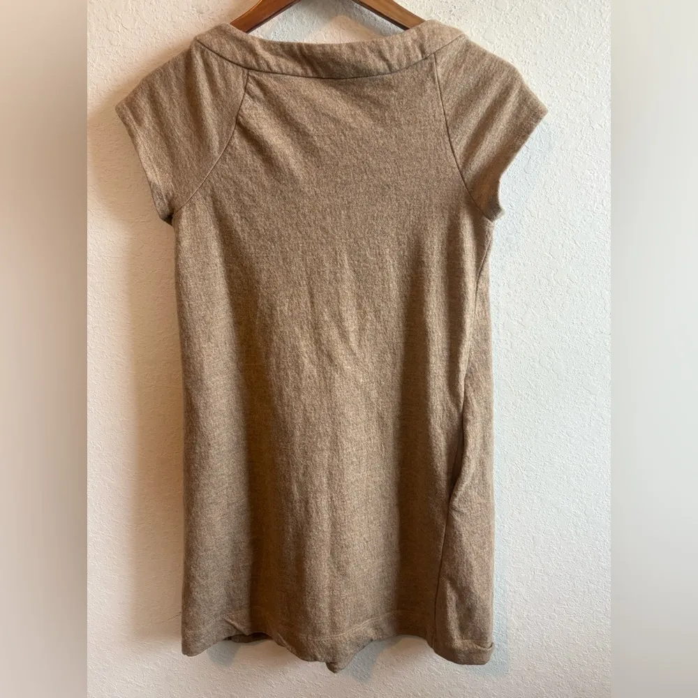 Diane Von Furstenberg Beige Wool Dress Size 4 - Image 5