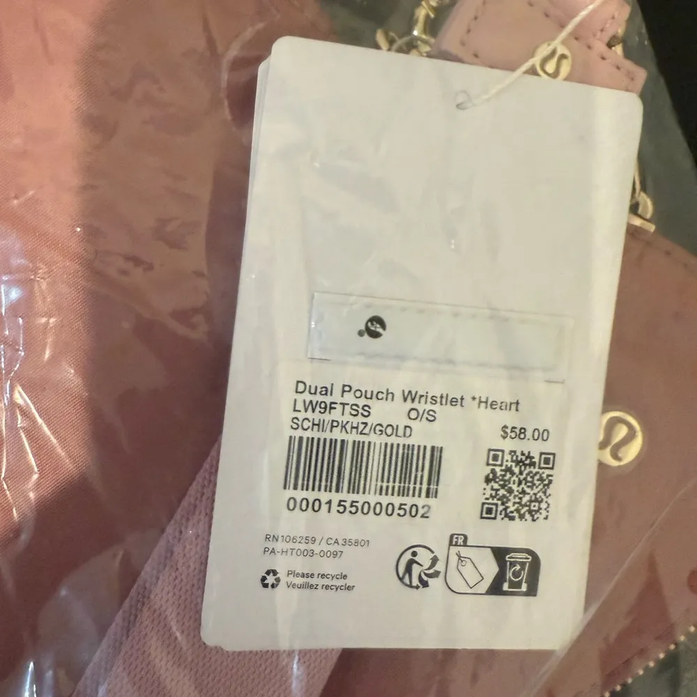 Dual Pouch Wristlet *Heart - Image 9