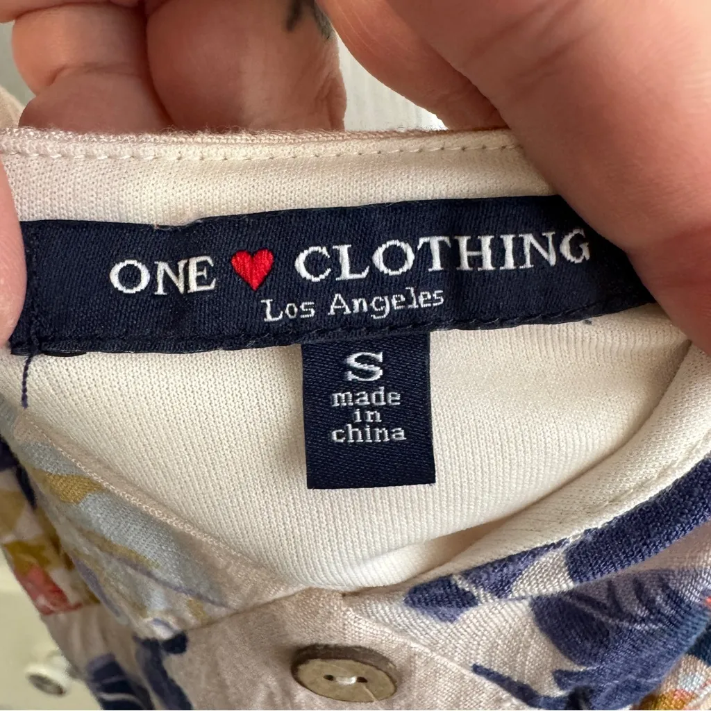 One Clothing floral spaghetti strap dress size small Purple - Image 4