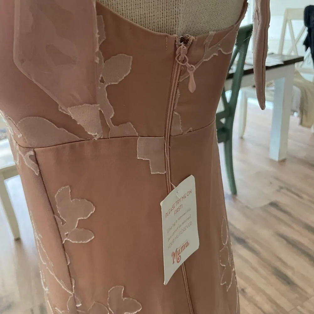 Show Me Your Mumu NWT Dress Shoulder Ties Size Small Bridesmaid Prom Wedding - Image 4