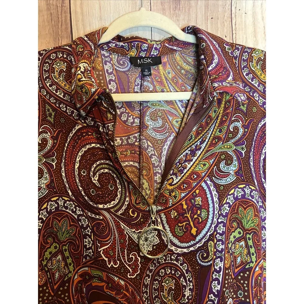 MSK Women's Swing Dress Size X - Image 3