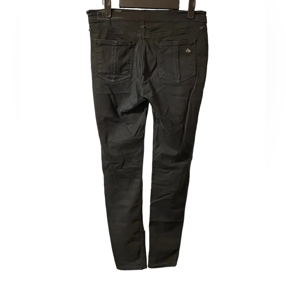 RAG & BONE BLACK PLUSH LEGGING PANTS - Image 3