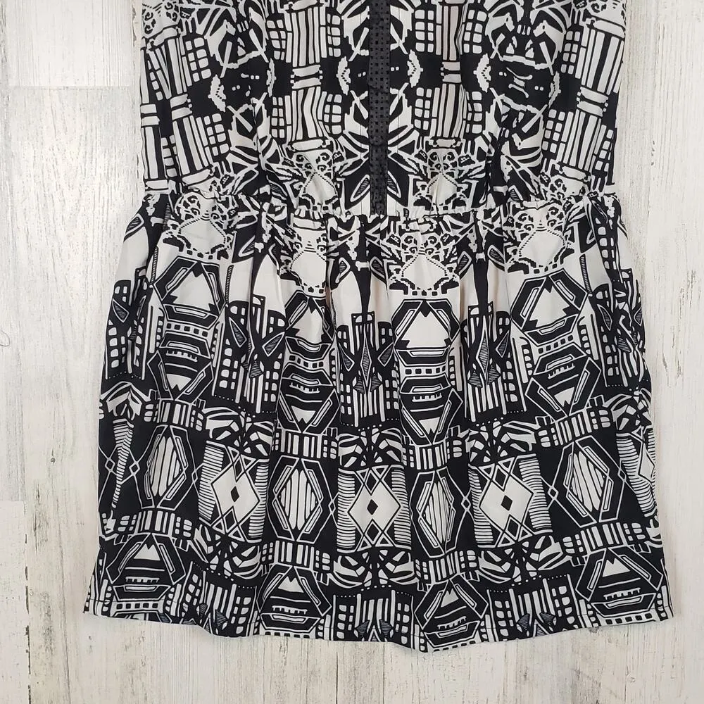 NWOT Color Block Stretchy Faux - Image 7