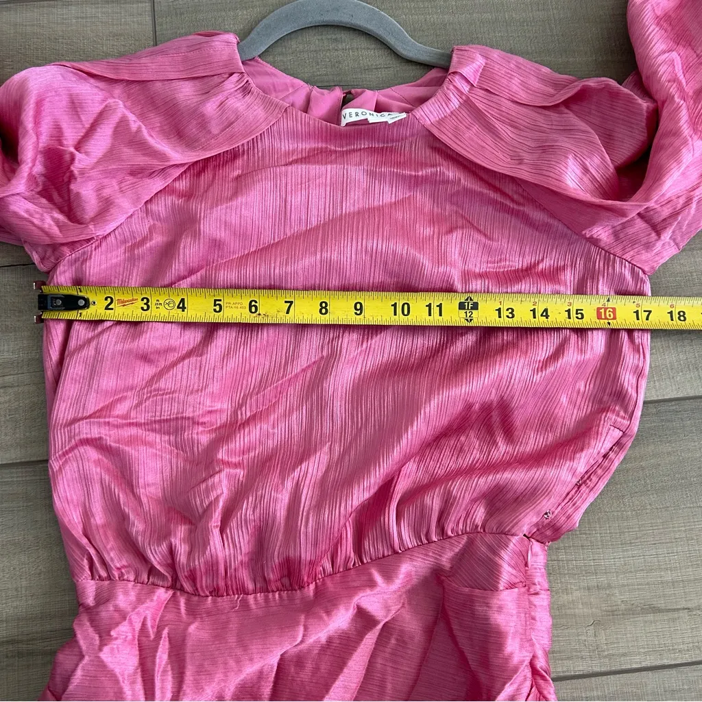 Veronica Beard Gracelynn Mini Dress Pink Sherbet 2 - Image 9