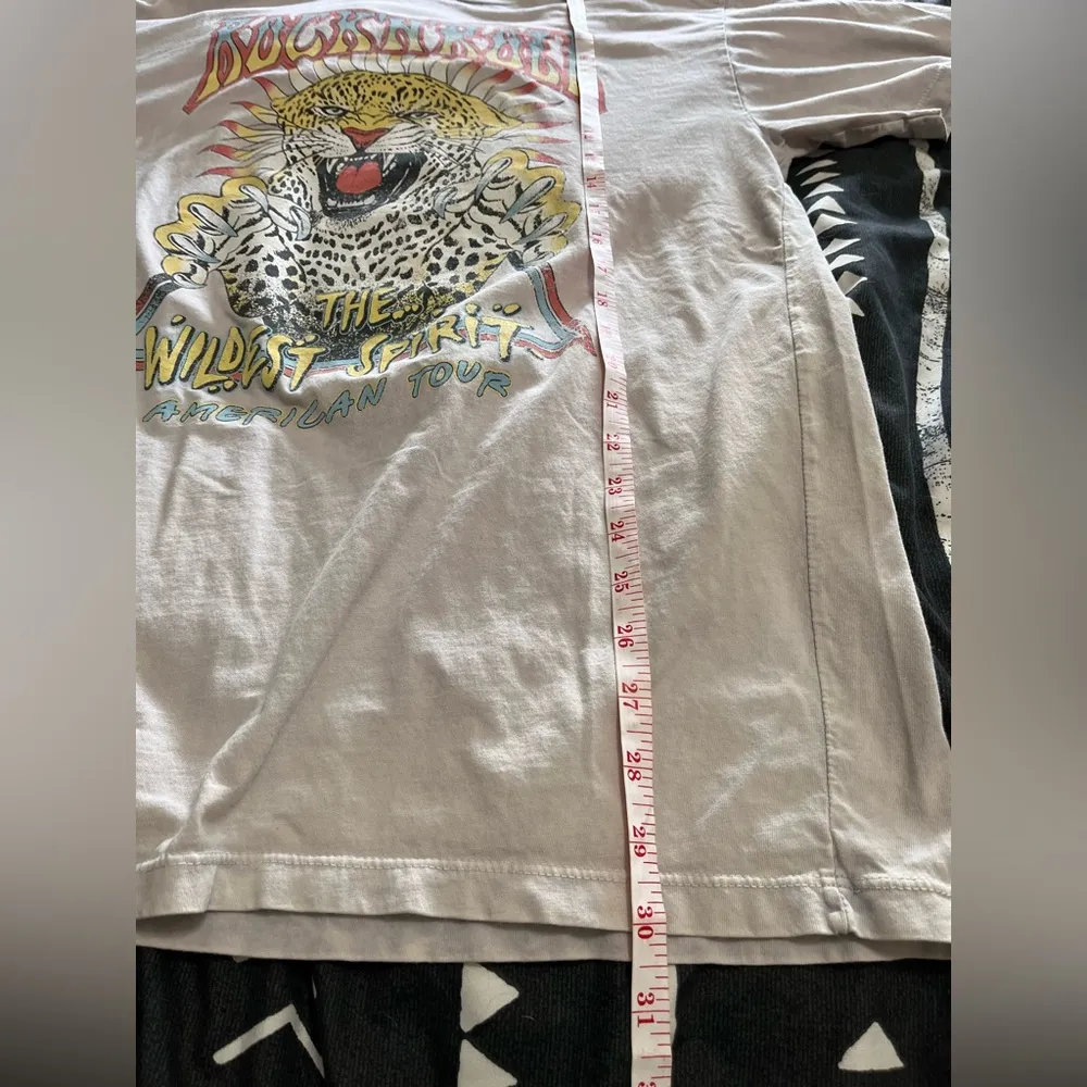 LOTUS FASHION Rock N’ Roll American Tour Neutral Unisex Graphic Tee Adult L EUC Size L - Image 6